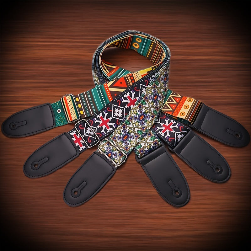 Guitar Straps Ukulele Electric Guitar Electric Bass Electric Bass Straps Adult Guitar Straps Fashionable Multi-Color Styles