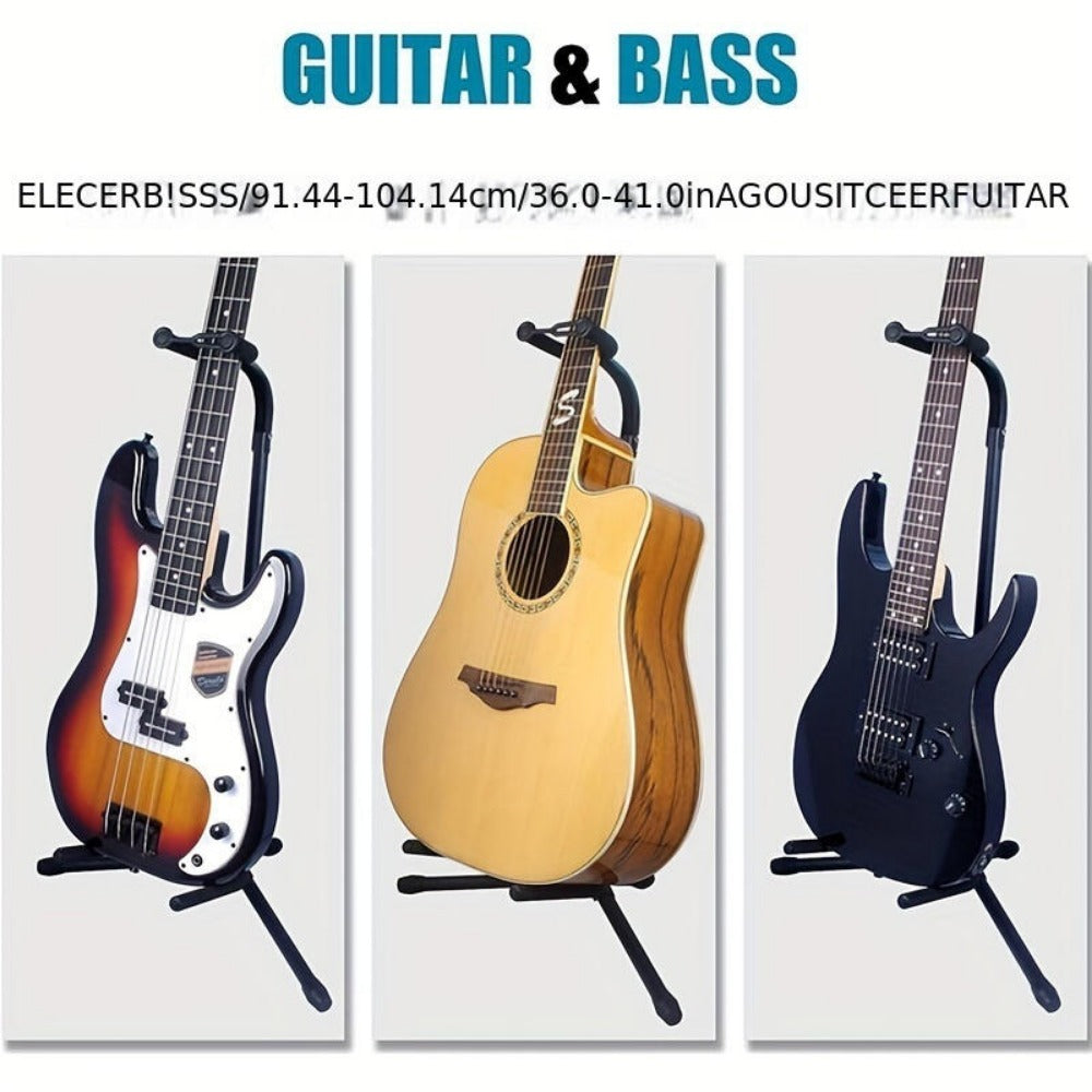 Guitar Stand, Adjustable, Removable, Ergonomic for Holding And Displaying Guitars