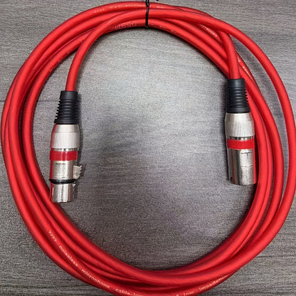 1pc 236. 22 Inch Microphone Cable, Audio Connection Cable, New Color Copper Alloy Head Large Three-Core Balance Gun Atoc Mixer Audio Connection Cable