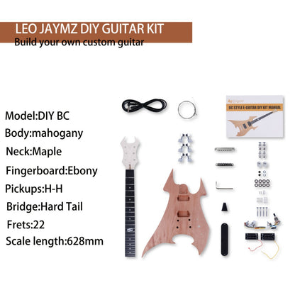 Electric Guitar, DIY TL, Leo, Jaymz, Kit for Lessons and Practice for Home Practice