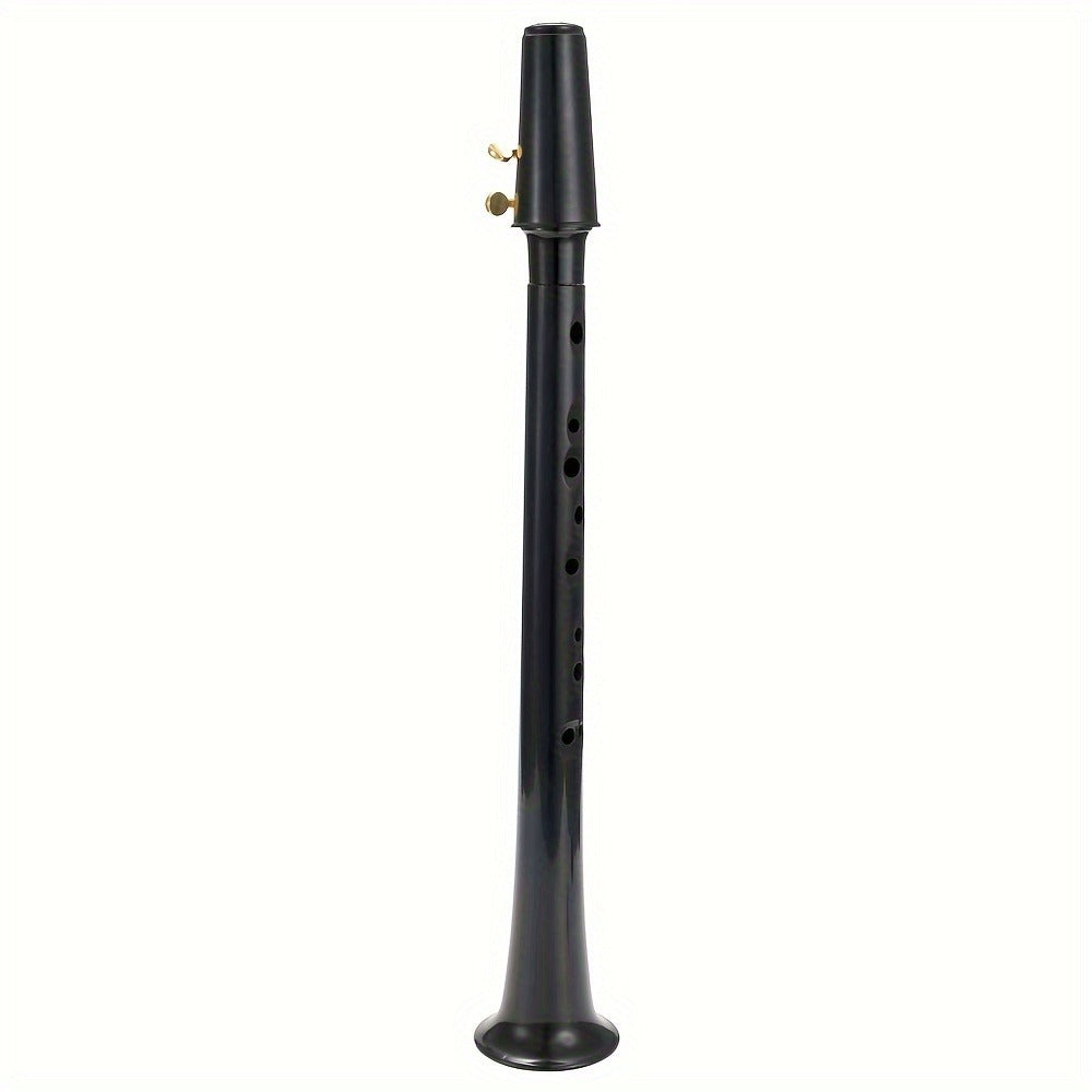 C-Key Pocket Saxophone, Portable Mini Woodwind Instrument with Carry Bag