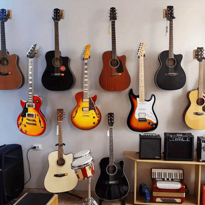Guitar Stand, 2 Pack, Wall, Mount, Pack for Holding And Displaying Guitars