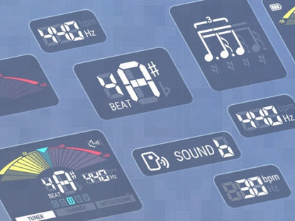 Portable Digital Metronome with Four Modes and Rhythm Trainer for Musicians