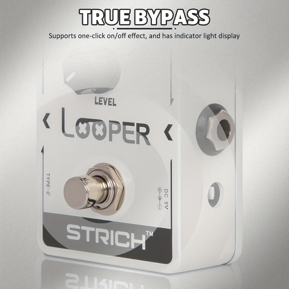 Guitar Pedalboard, USB-C, USB, STRICH for Organizing And Carrying Guitar Effects Pedals