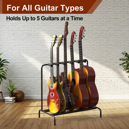 Guitar Stand, Foldable, Portable, Holder, Rack, Folding for Holding And Displaying Guitars