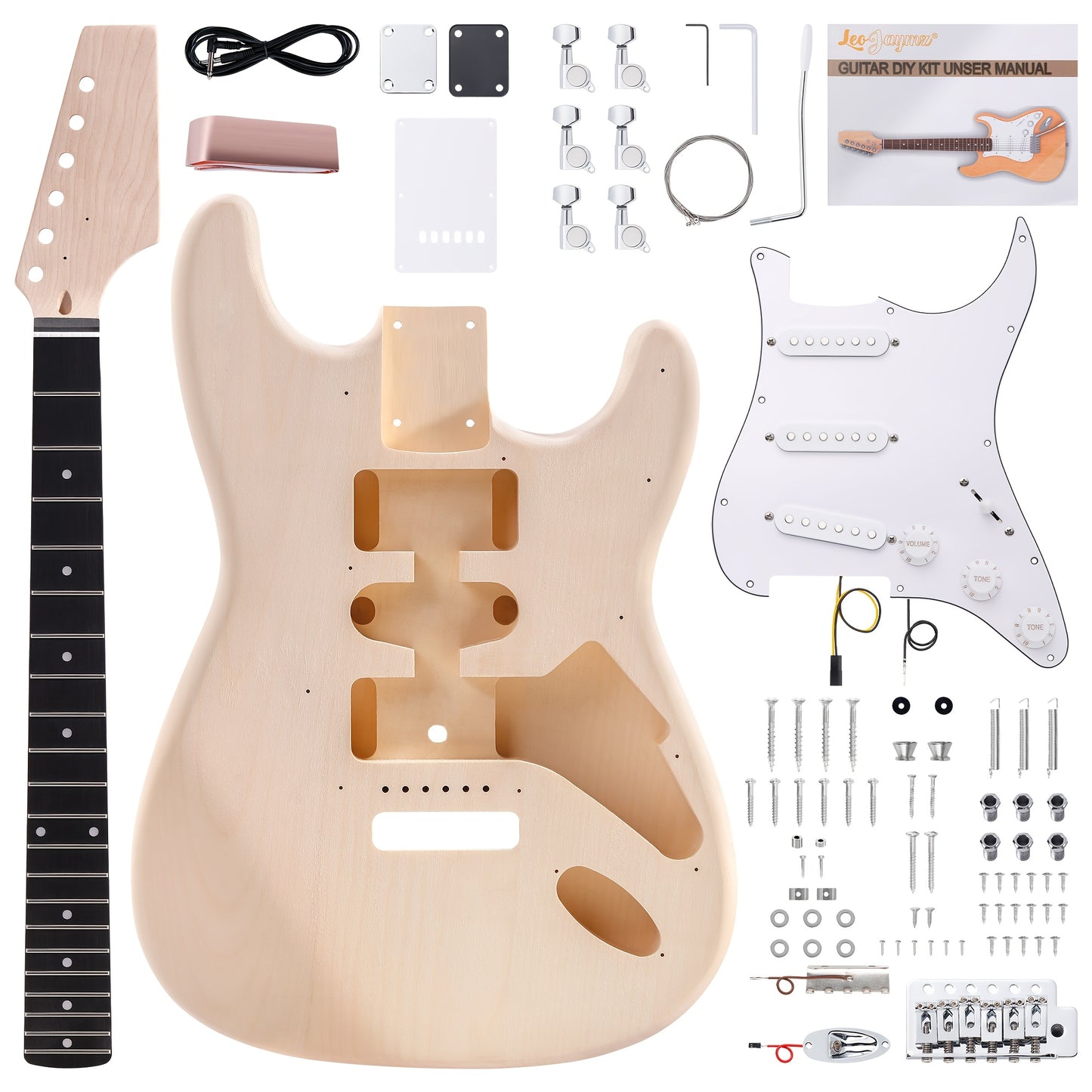 Leo Jaymz Electric Guitar Kits Multiple Model Options