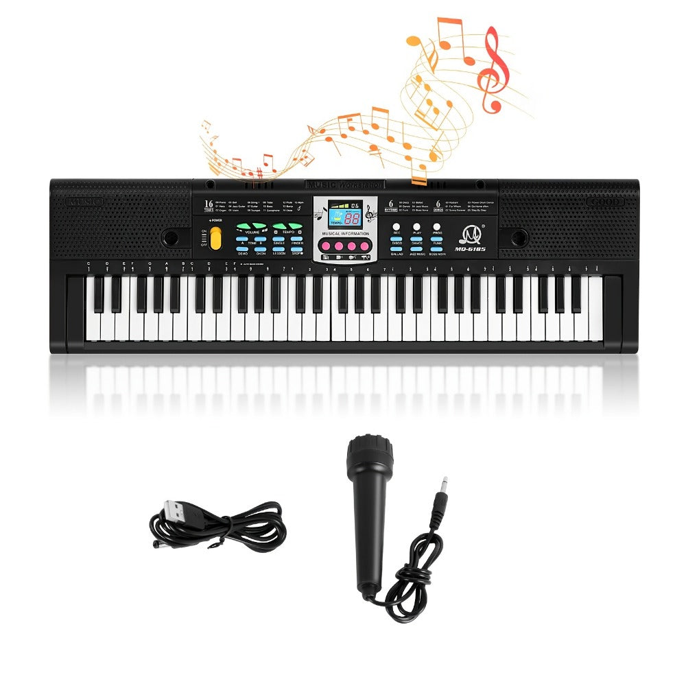 Portable Electronic Keyboard, USB, Portable, Piano, Keys, Beginner for Beginner Lessons