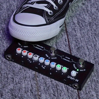 M-VAVE CUBE-BABY Multi-Function Guitar Effects Pedal, Portable Wireless Effects Processor, Recording Support And USB Charging - Music Creation Tool, Christmas Gift