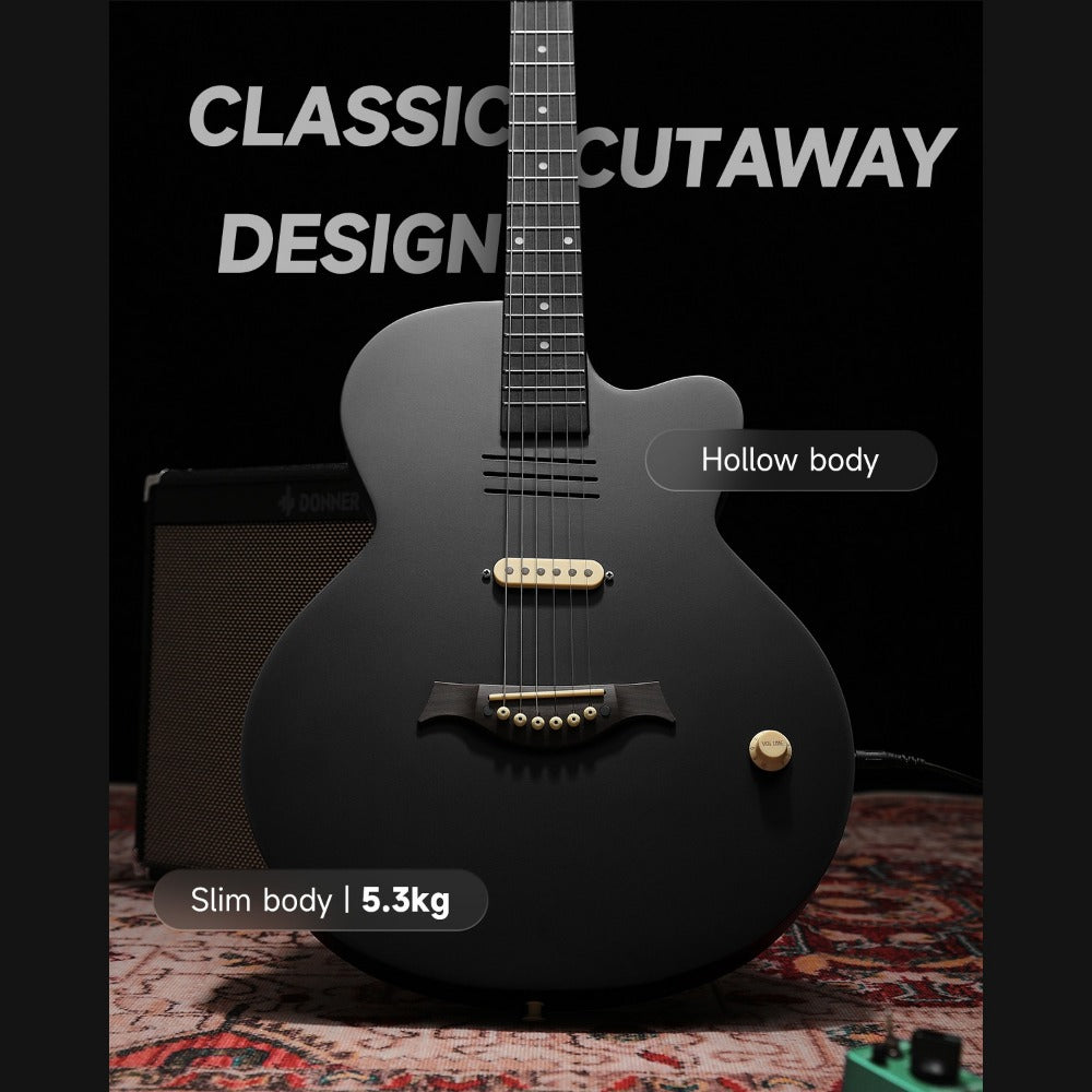 Acoustic Guitar, Portable, Starter, Kit for Lessons and Practice