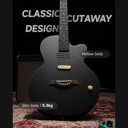 Acoustic Guitar, Portable, Starter, Kit for Lessons and Practice