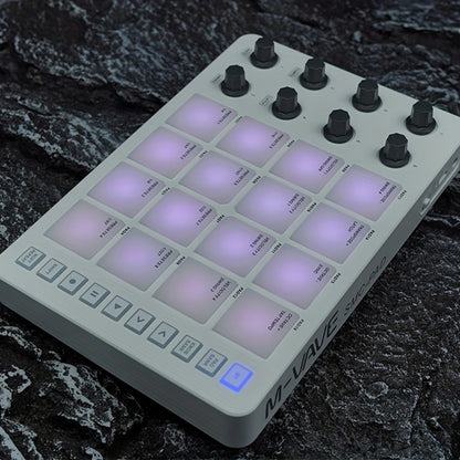 MIDI Pad Controller, Wireless, USB, M-VAVE, Portable for Music Production