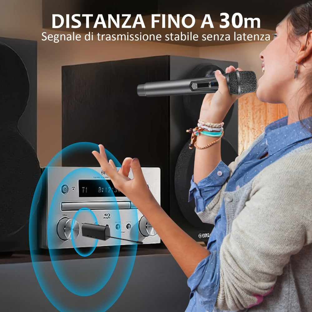 Recording Microphone, Bluetooth, Wireless, Cordless, Dynamic for Recording and Streaming