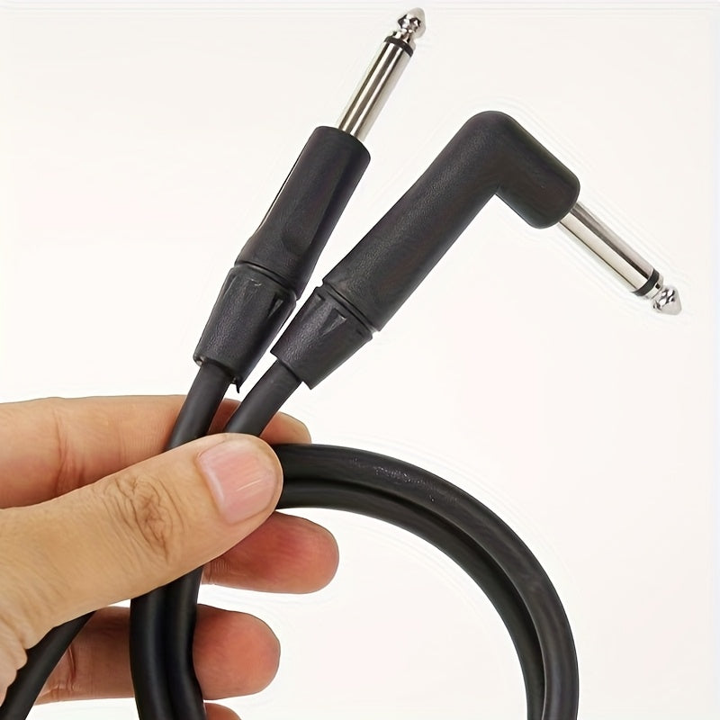 Premium Quality Electric Guitar and Bass Amplifier Cable | 10ft/20ft, High Fidelity Sound, Durable and Flexible, Male-to-Male Connector, Tinned Copper Wire, Compatible with All Instruments