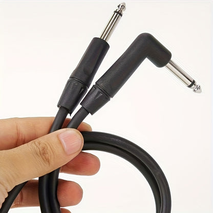 Premium Quality Electric Guitar and Bass Amplifier Cable | 10ft/20ft, High Fidelity Sound, Durable and Flexible, Male-to-Male Connector, Tinned Copper Wire, Compatible with All Instruments