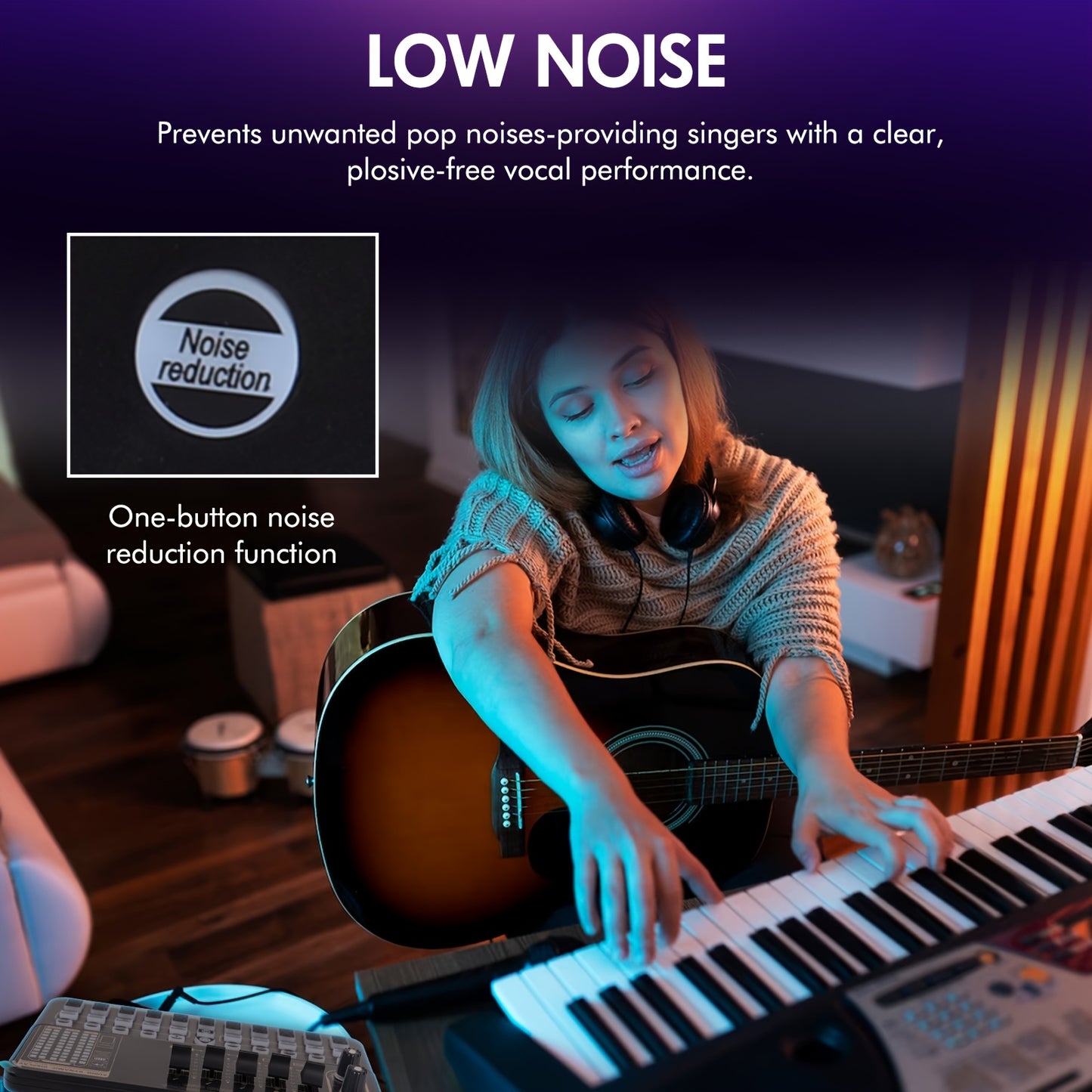 Podcast Equipment Bundle, BM-800 Recording Studio Package with Voice Changer, Live Sound Card - Audio Interface for Laptop Computer Vlog Living Broadcast Live Streaming [V8S for 1/2/V8/V8K for 1/2/F998/M6/V10X Pro], Includes Complimentary Earphones