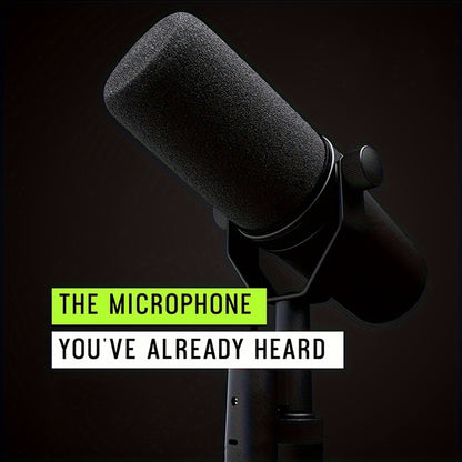 Recording Microphone, Dynamic, Professional, SM7B for Recording and Streaming