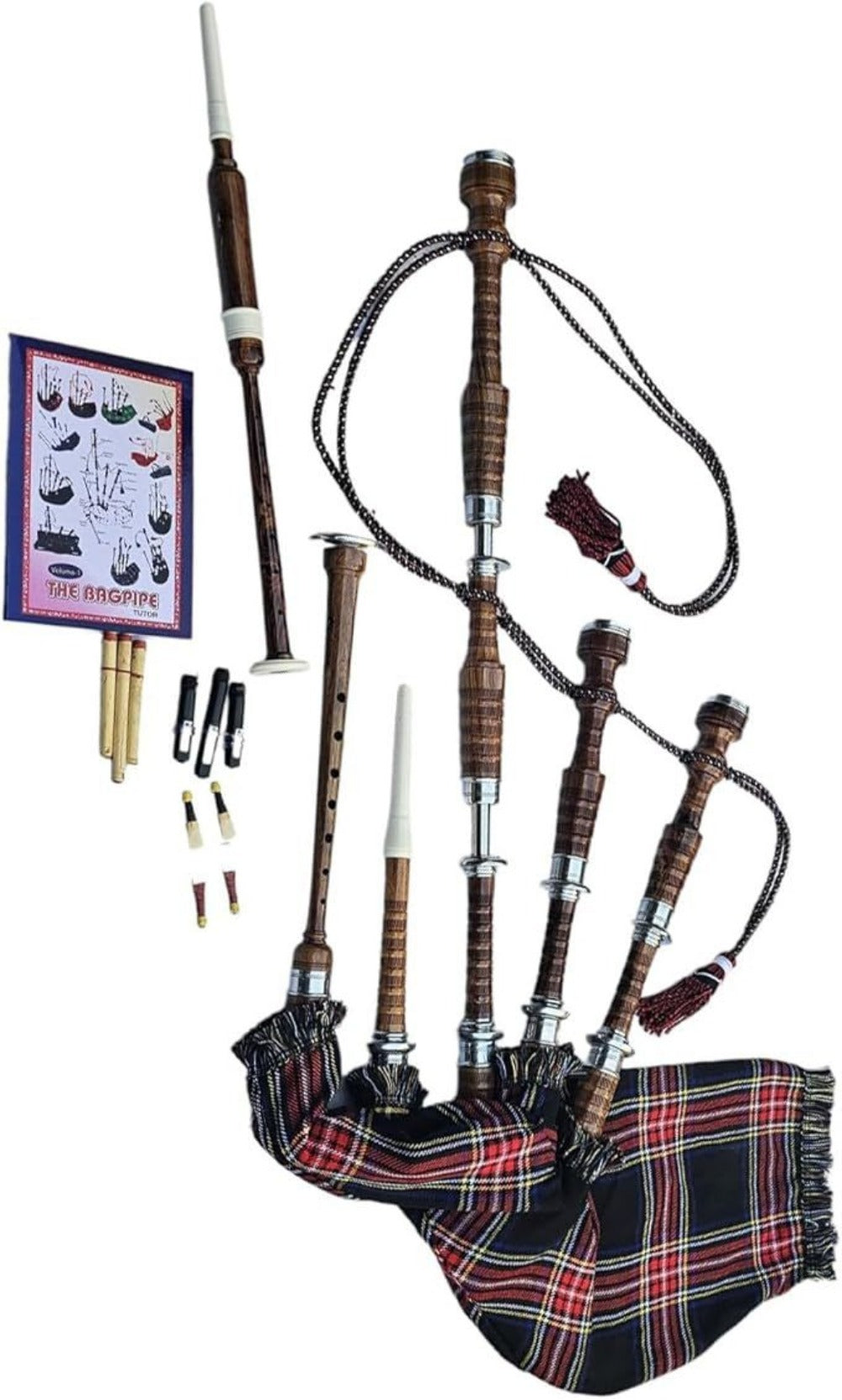 Great Highland Bagpipe, 2 pcs, Full Size, HAAUR, TRADERS for Practice and Performance