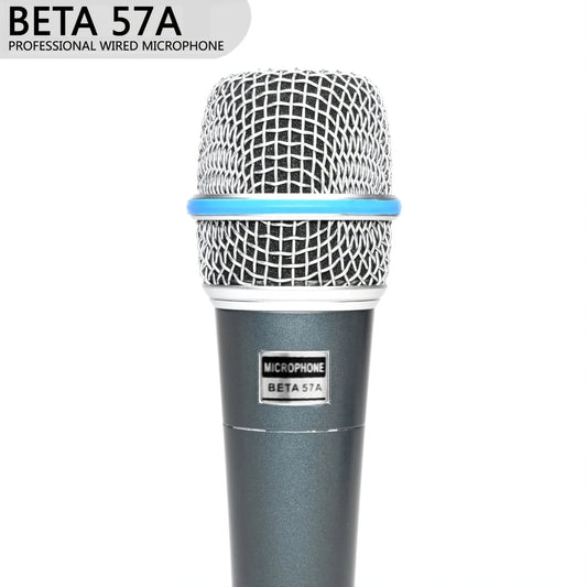 [Enhanced Vocal Clarity] Professional Wired Dynamic Microphone | 57A Supercardioid | Enhanced Vocal Clarity | Ideal for Karaoke, Live Streaming, and Recording | Includes Holder, Storage Bag, and Manual