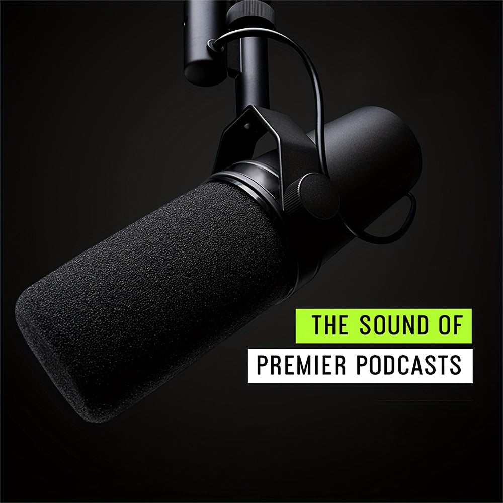 Recording Microphone, Dynamic, Professional, SM7B for Recording and Streaming