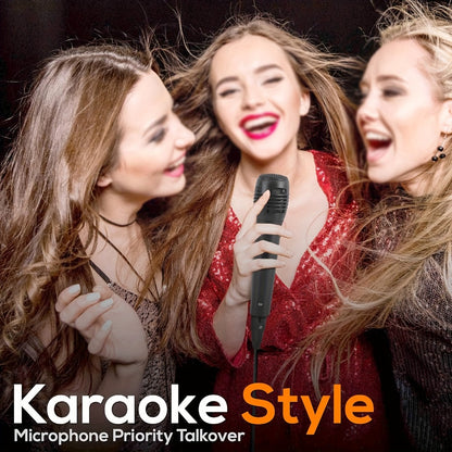 Portable PA Speaker, 36V, Wireless, USB, System, Built-In for Parties and Karaoke