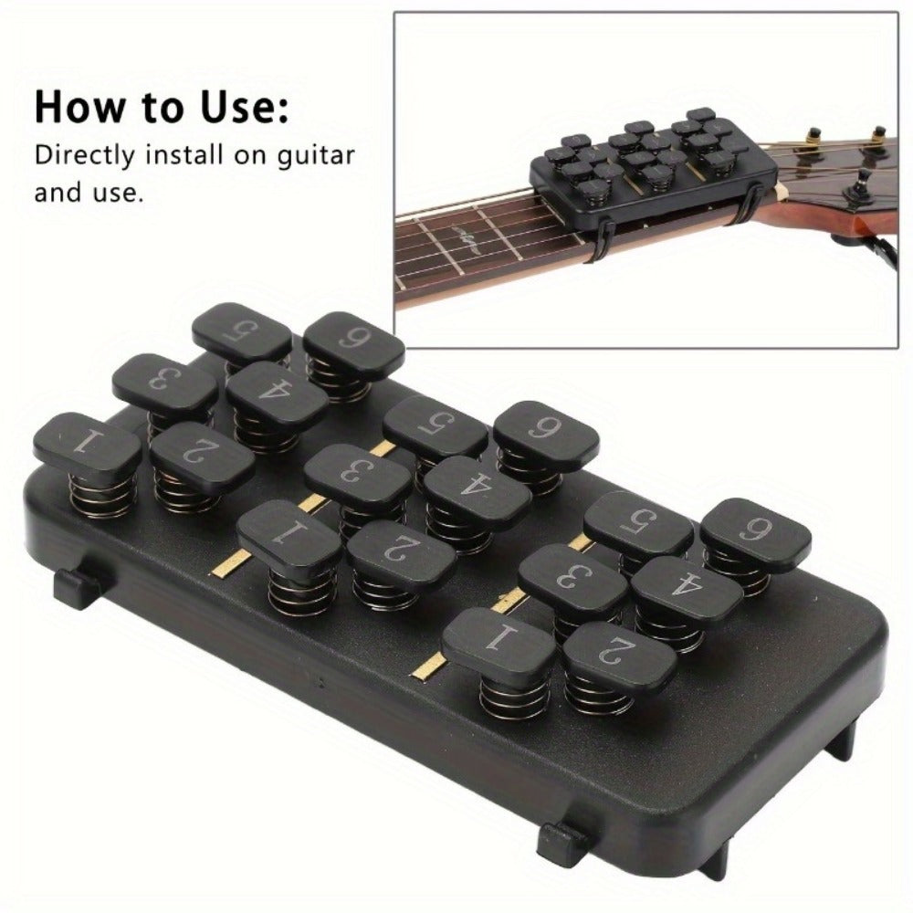 Guitar Chord Trainer, Portable, 1pc for Beginner Chord Fingering And Transition Practice