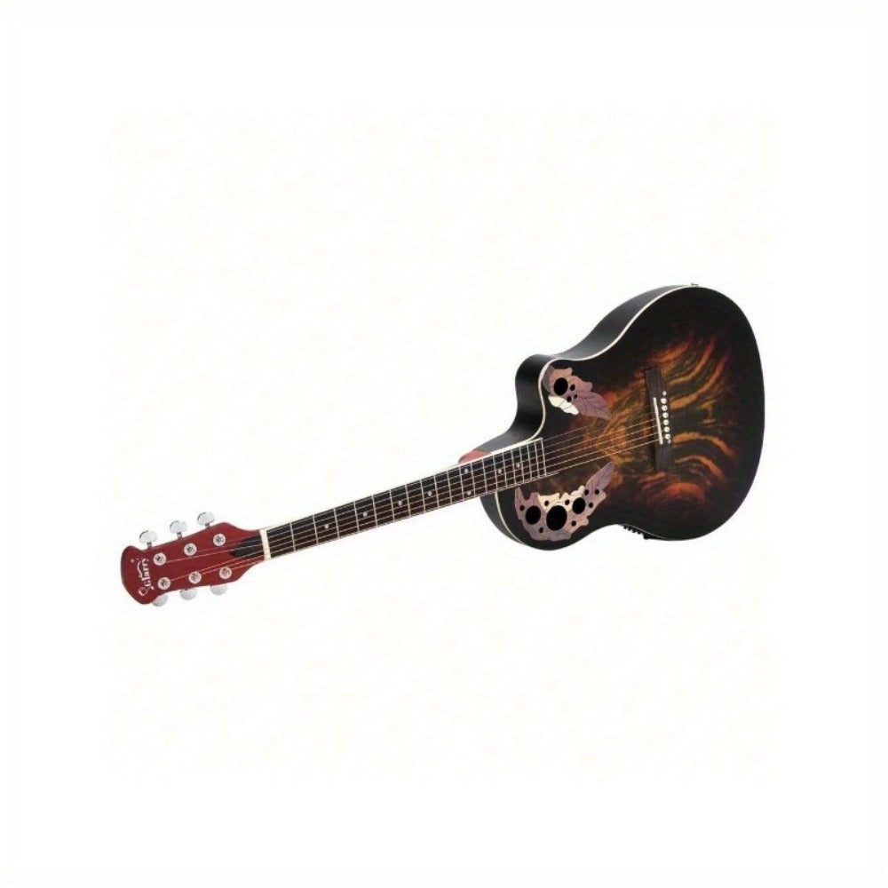 Acoustic Guitar, 41 Inch, Adjustable, Full Size, MOTOOS, Inch, Full-Size for Lessons