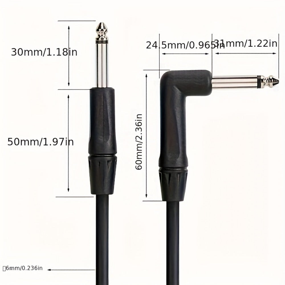Instrument Cable, 10ft, 20ft, Premium, Quality, Electric for Connecting Instruments