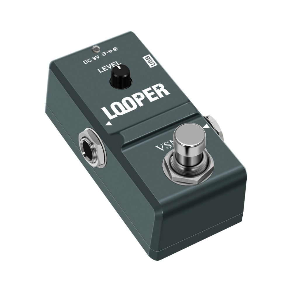 Guitar Effects Pedal, 48Khz, USB, True Bypass, Mini for Electric Guitar Or Bass Tone