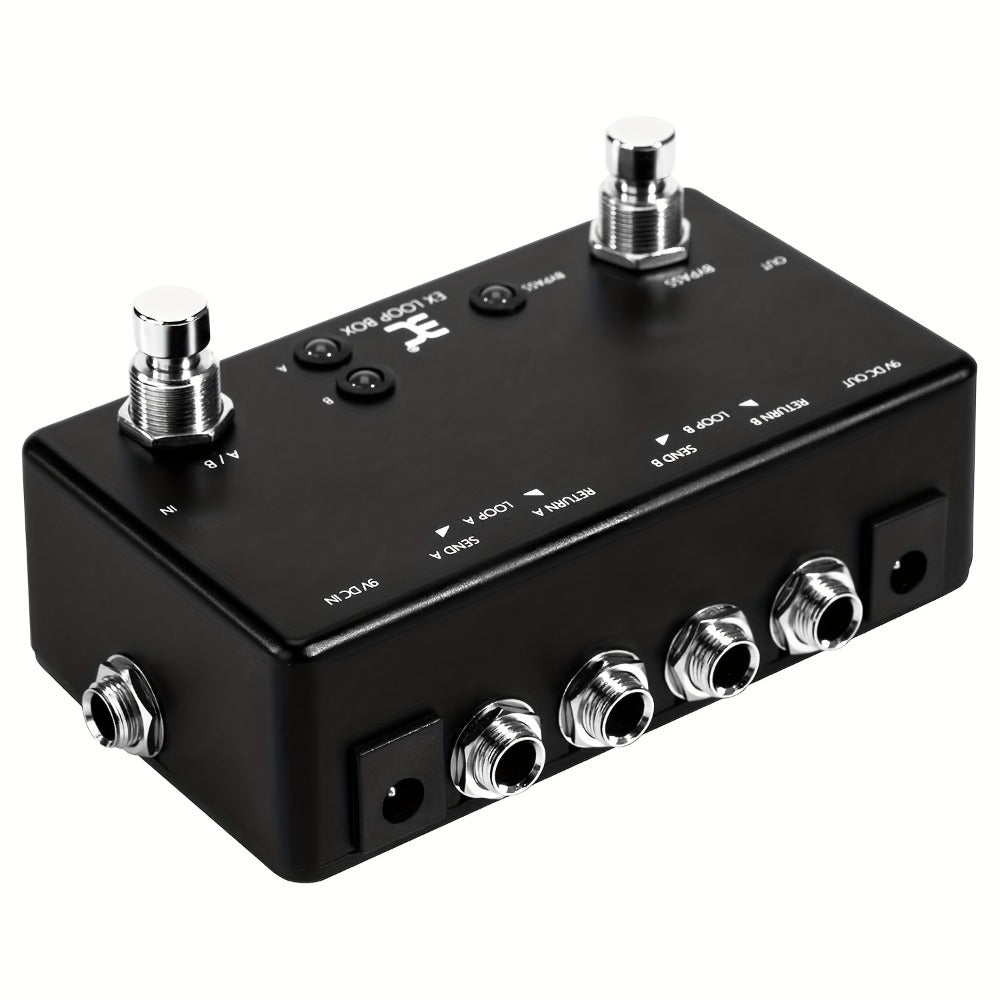 Guitar Effects Pedal, Loop, Switcher, Passive for Electric Guitar Or Bass Tone Shaping