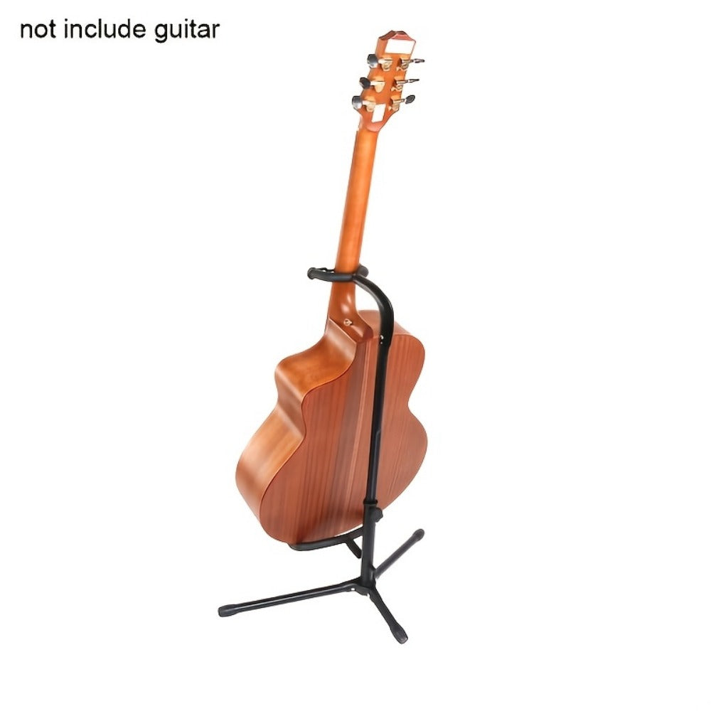 Guitar Stand, Adjustable, Foldable, Metal, Floor for Holding And Displaying Guitars