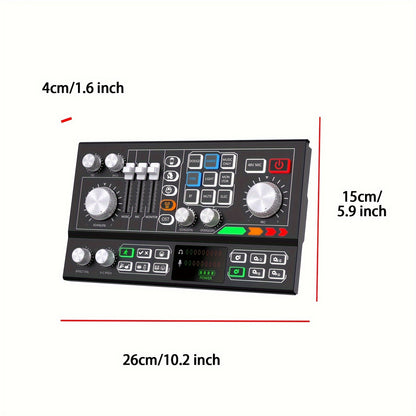 Podcast Recording Equipment Bundle - Professional Microphone, Headphones & Mixer - For Podcasters & Content Creators - Ideal for Home Studio Recording - Perfect Gift for Audio Enthusiasts