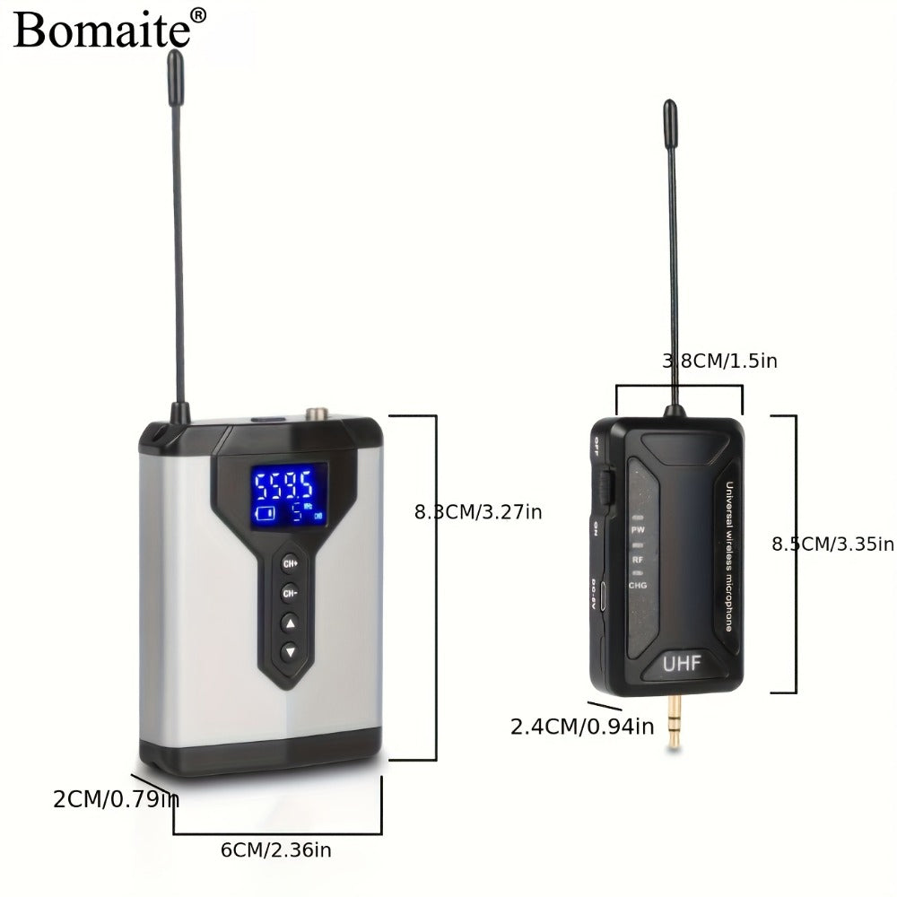 Audio Mixer, Wireless, Rechargeable, Bomaite, Lavalier for Live Sound