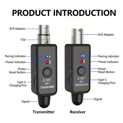 Portable PA Speaker, Condenser, Wireless, Microphone, Transmitter for Parties and Karaoke