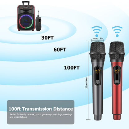 Recording Microphone, Rechargeable, 2.4 GHz Wireless, Wireless, Aveek for Recording
