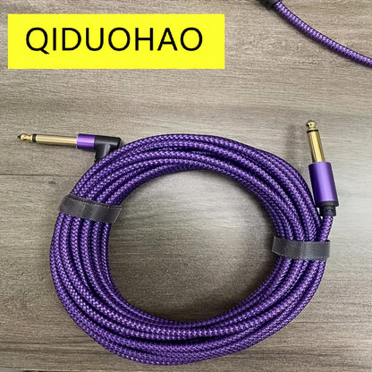 Premium Electric Guitar And Bass Amplifier Cable - 10 Feet/20 Feet, High-Quality Sound, Long-Lasting And Flexible, Works with All Instruments, Perfect for Holidays And Music Events