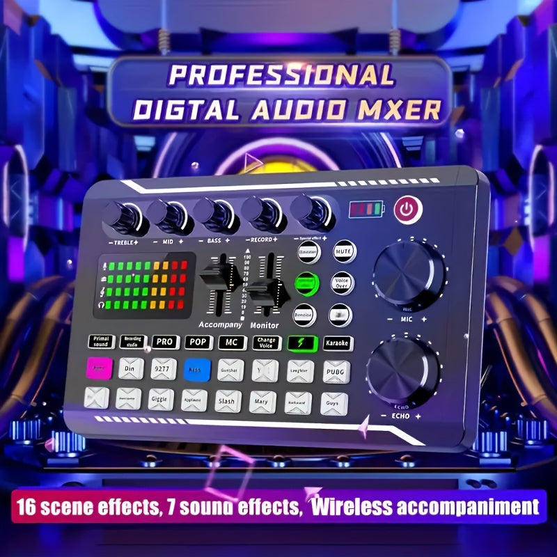 BM-800 Condenser Podcast Microphone Bundle: Audio Mixer, Voice Changer And Studio Equipment Included - for Laptop, Vlog, Living Broadcast, Live Streaming