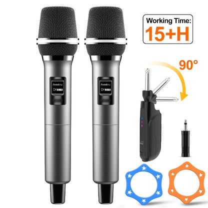 Recording Microphone, Bluetooth, Wireless, Cordless, Dynamic for Recording and Streaming