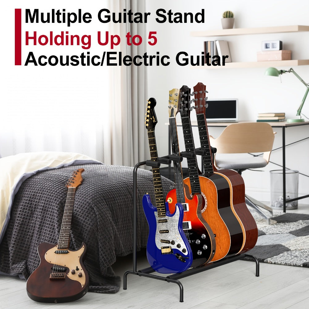 Guitar Stand, Foldable, Portable, Holder, Rack, Folding for Holding And Displaying Guitars