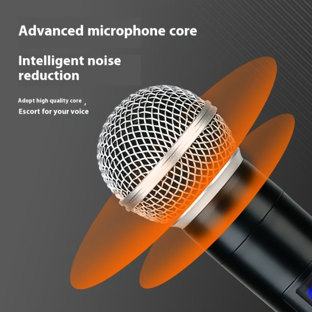 Recording Microphone, Wireless, 160ft, YAMNWEO, 4-Channel for Recording and Streaming