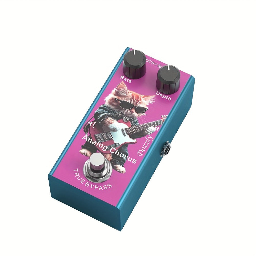 Guitar Effects Pedal, Mini, Overdrive, Ultimate for Electric Guitar Or Bass Tone Shaping