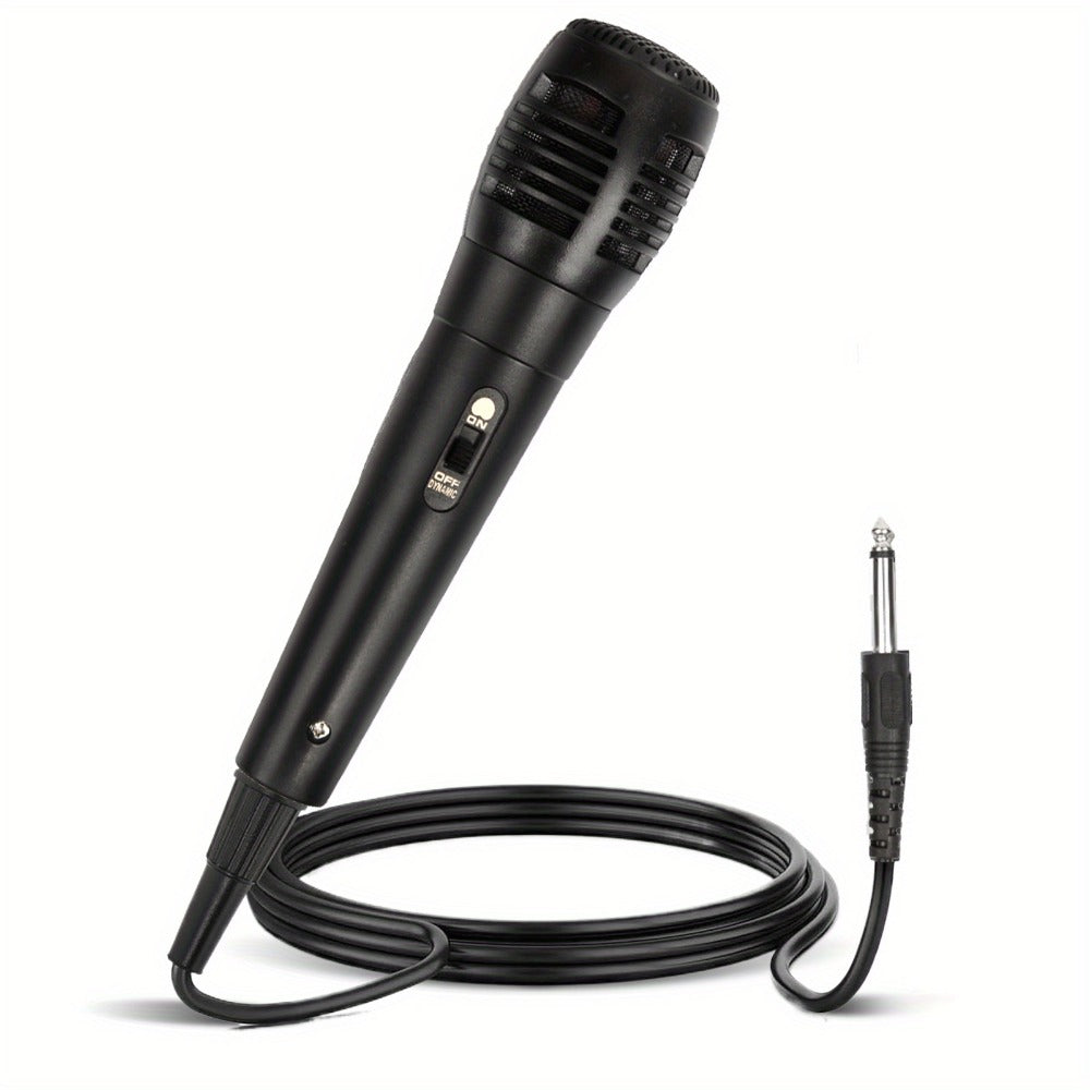 Portable Karaoke System, 3.5mm, Handheld, Wired, Microphone for Parties and Karaoke