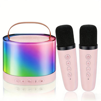 Portable PA Speaker, Blue Upgraded Version, Wireless, USB-C, Mini, Karaoke, Machine