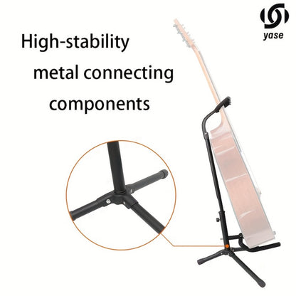 Guitar Stand, 2pcs Iron Guitar, Foldable, Portable, Folding, Single for Holding