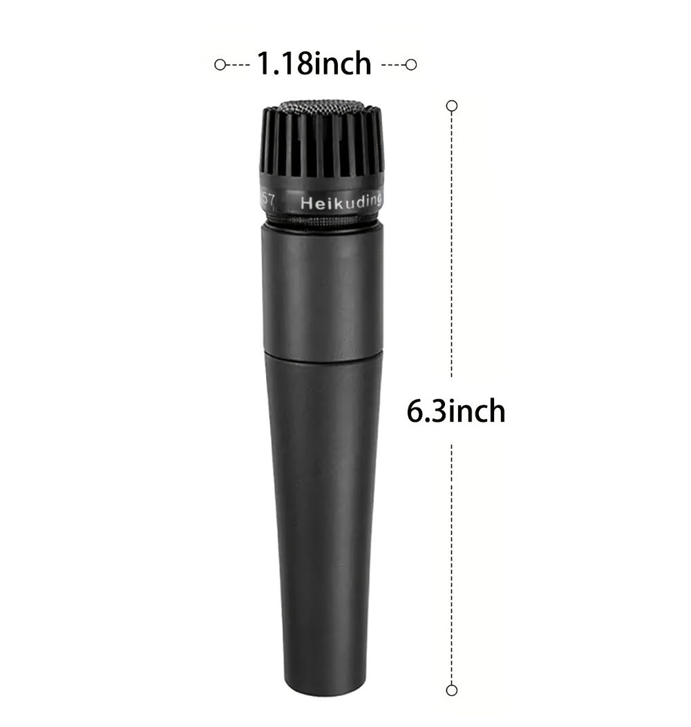 Recording Microphone, Cardioid, Dynamic, 3pcs, Professional for Recording and Streaming