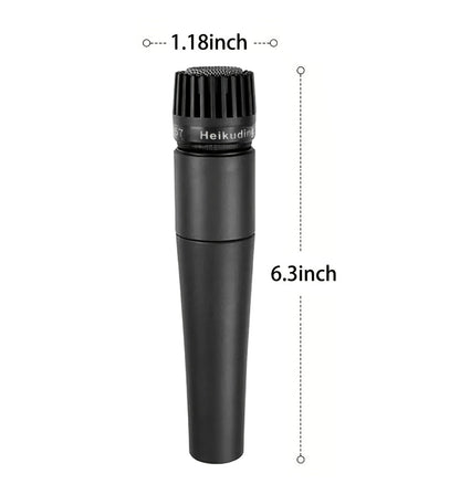Recording Microphone, Cardioid, Dynamic, 3pcs, Professional for Recording and Streaming