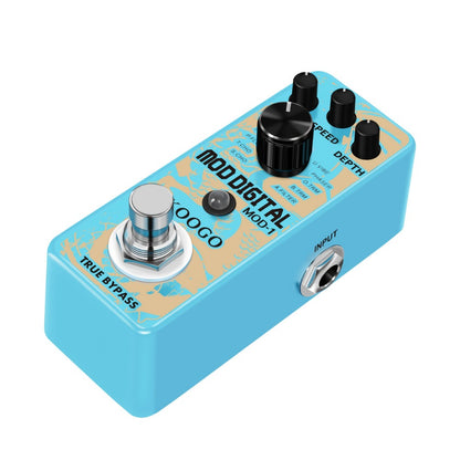 Guitar Effects Pedal, Dynamic, Tuner Pedal, Mini for Electric Guitar Or Bass Tone Shaping