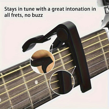 Chromatic Instrument Tuner, 9 Pcs Rosewood, Portable, Guitar, Accessories for Guitar