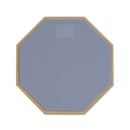 8-Inch Drum Practice Pad Rubber Wooden Dumb Drum Pad Mute Training for Jazz Drums Exercise Beginners