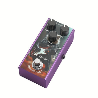 Guitar Effects Pedal, 9V, Mini, Ultimate, Drive for Electric Guitar Or Bass Tone Shaping