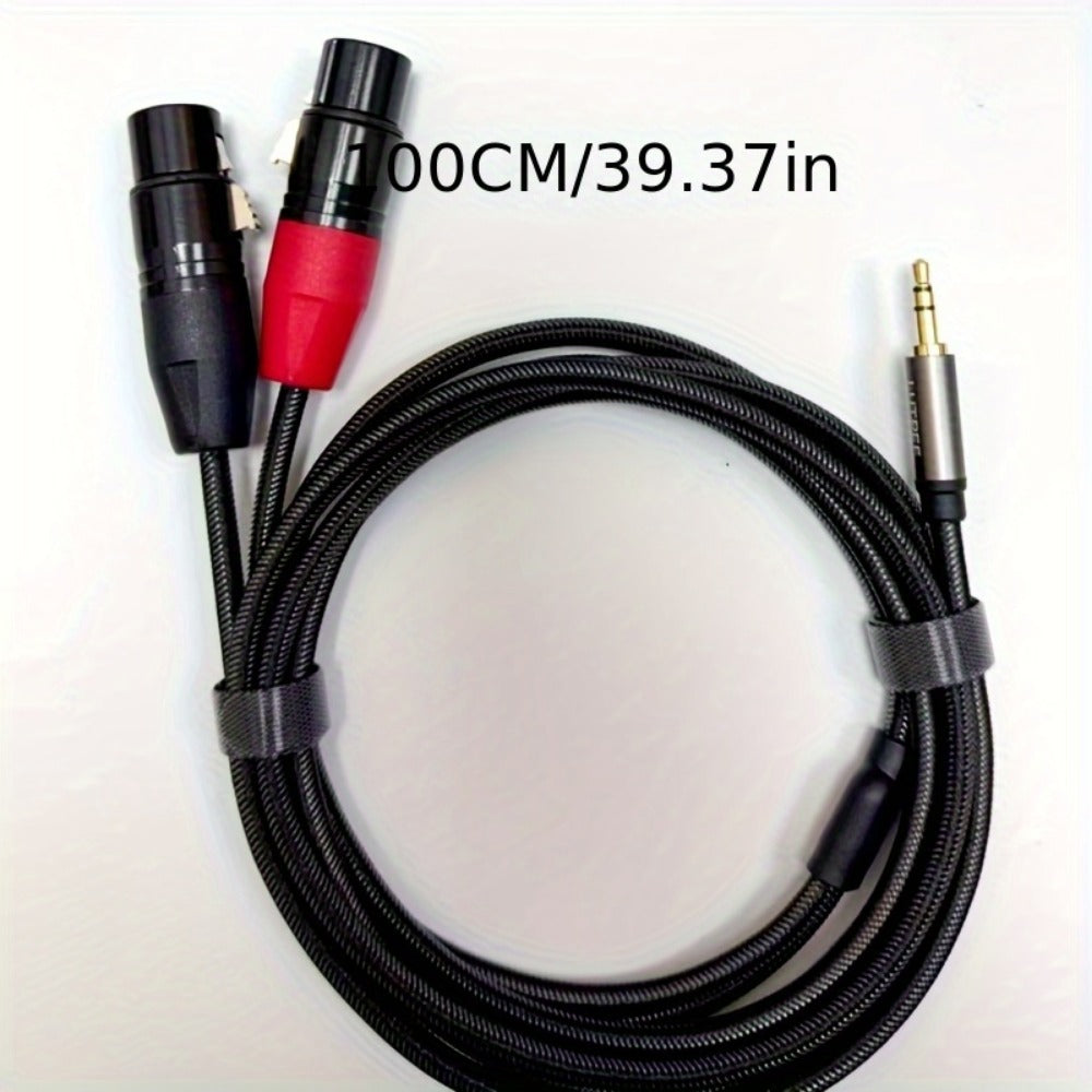 XLR Microphone Cable, 5mm, 36V, Premium, Dual for Connecting Microphones